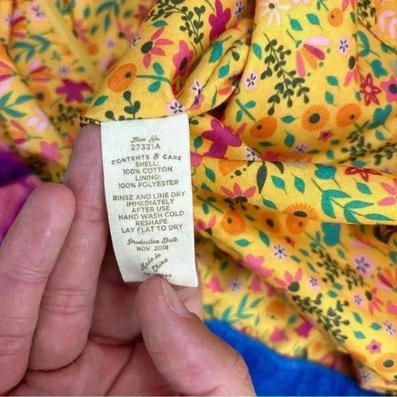 Matilda Jane Sweet Sunshine Flower Floral Bag Terry Cloth Beach Tote - Picture 8 of 11